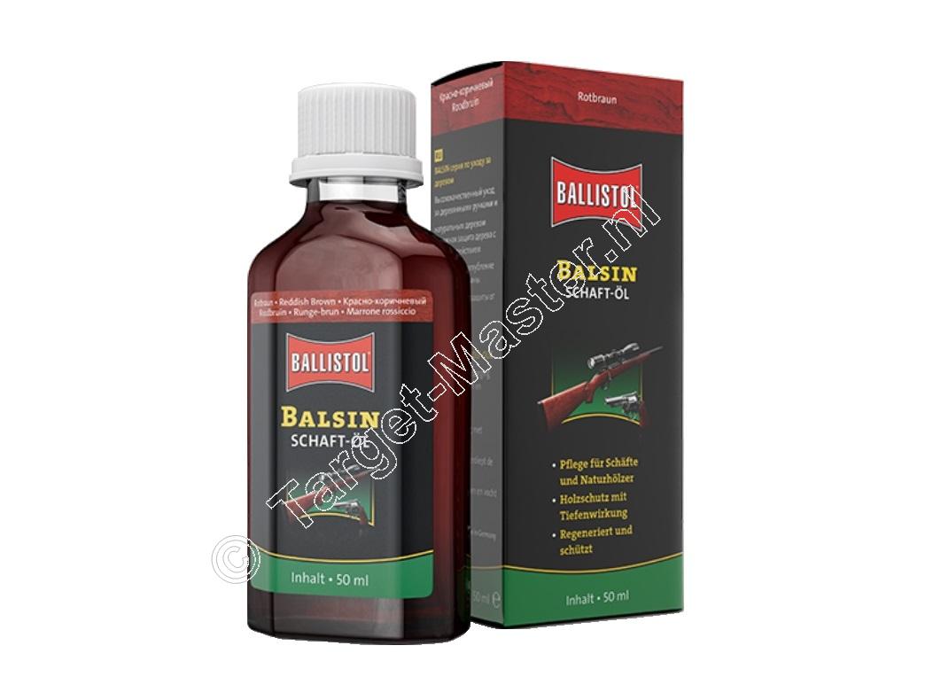 Balsin Schaftl ROODBRUIN Geweer Kolfolie Flesje 50 ml